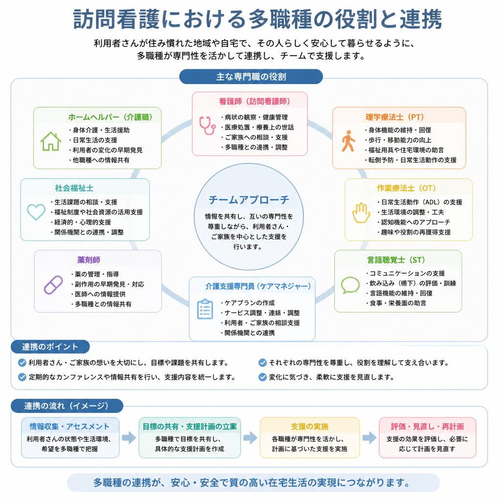 在宅療養を支えるチーム