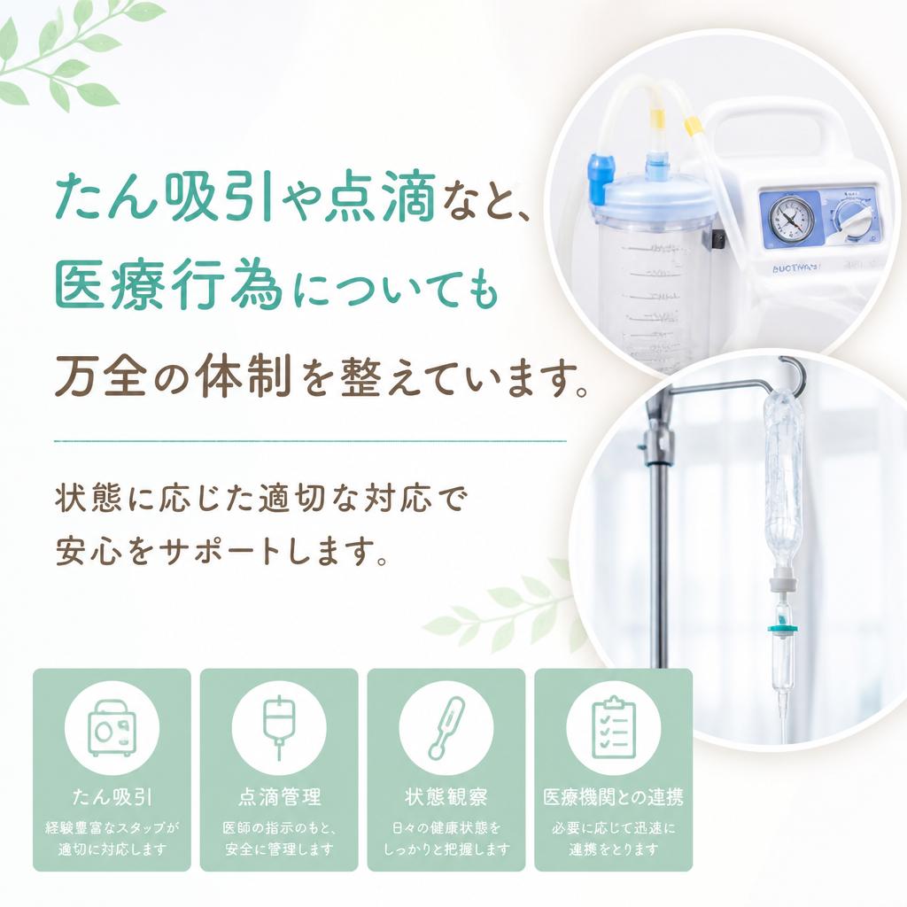 4. 医療サポートの充実