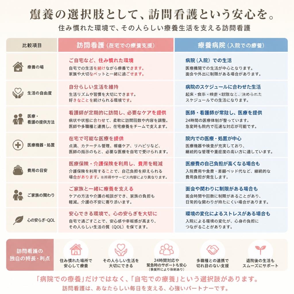 療養病院との違い