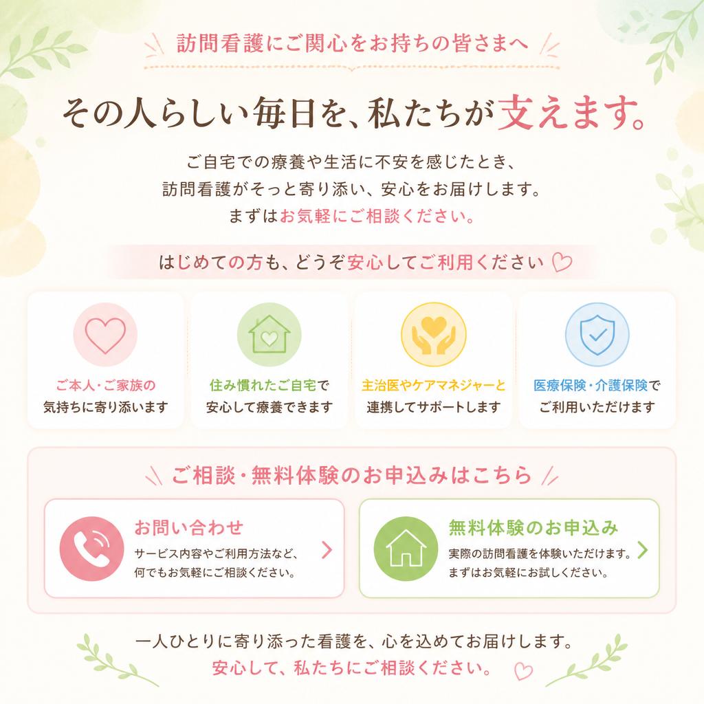 お問い合わせ・無料体験申込み