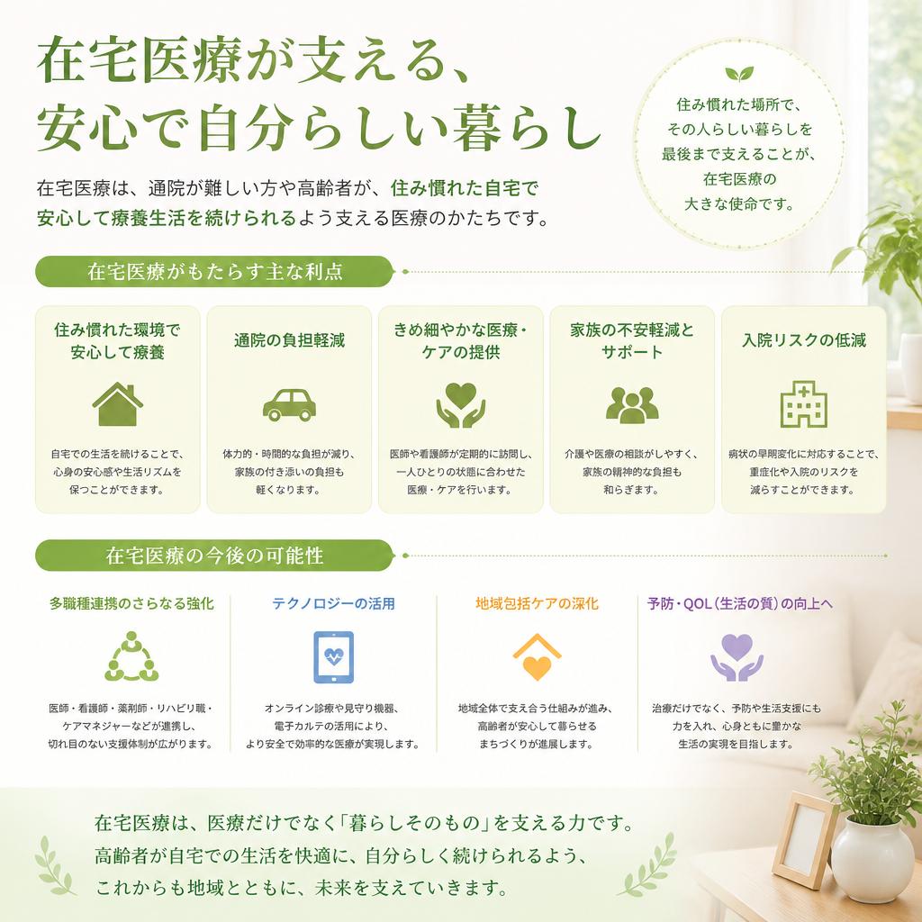 2. 在宅医療の利点と可能性