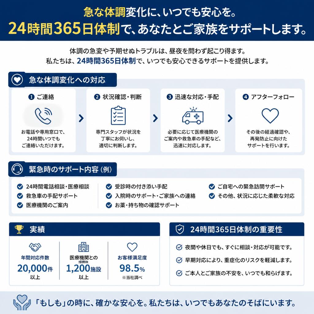 緊急対応の体制