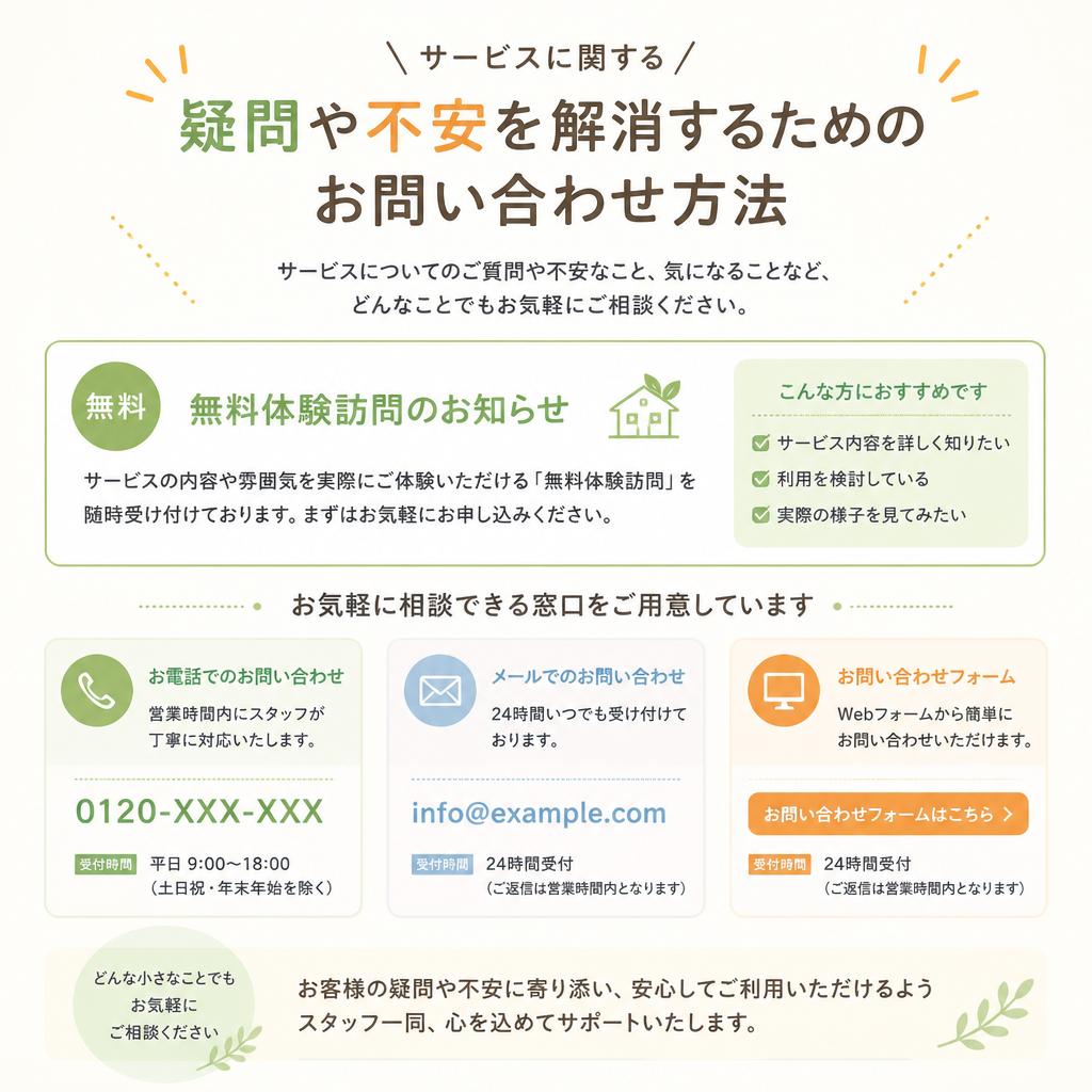 お問い合わせはこちらから