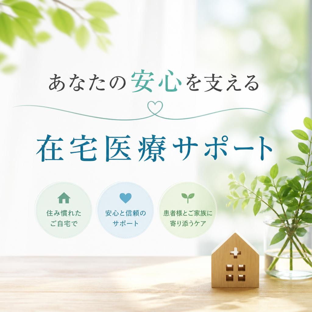 あなたの安心を支える在宅医療サポート