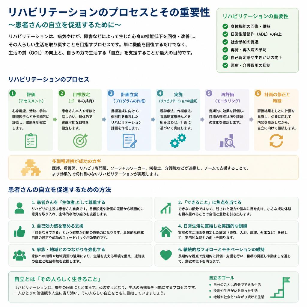 リハビリの重要性と方法