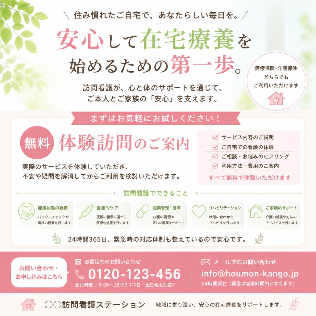 今すぐお問い合わせを！