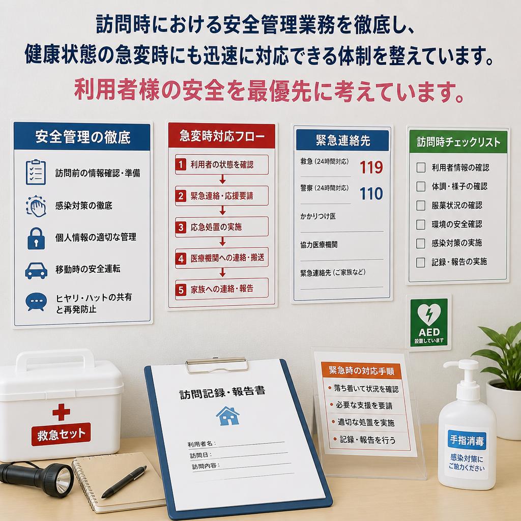 安全管理への取り組み