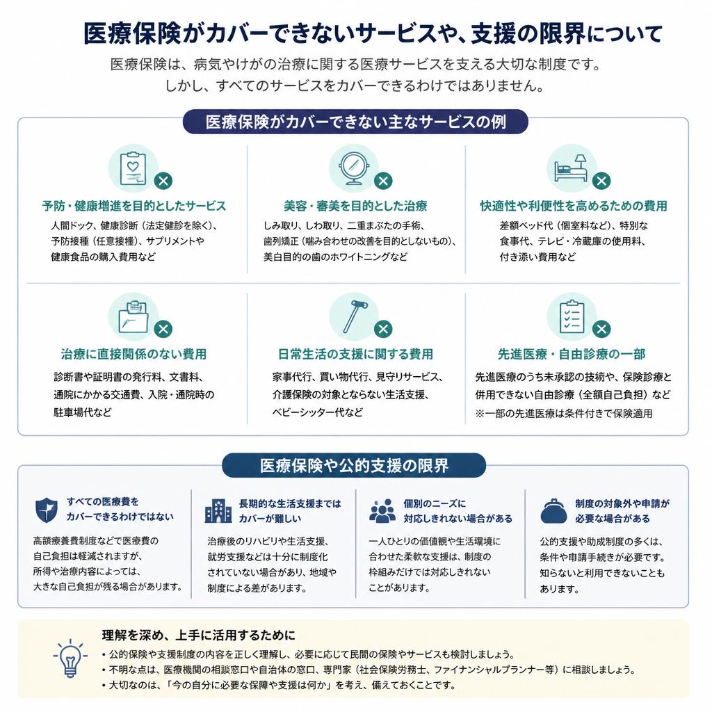 医療保険サービスの限界