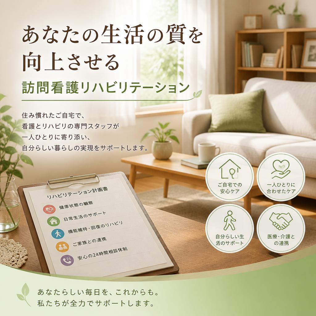 あなたの生活の質を向上させる訪問看護リハビリテーション