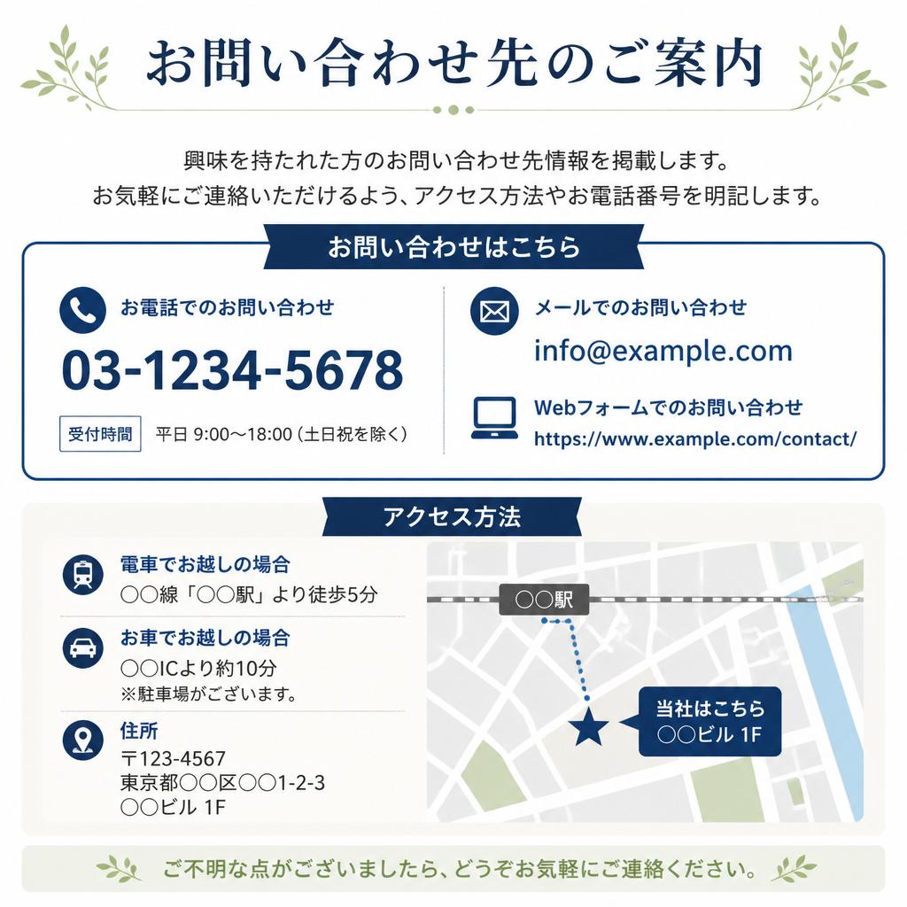 7. お問い合わせはこちらから
