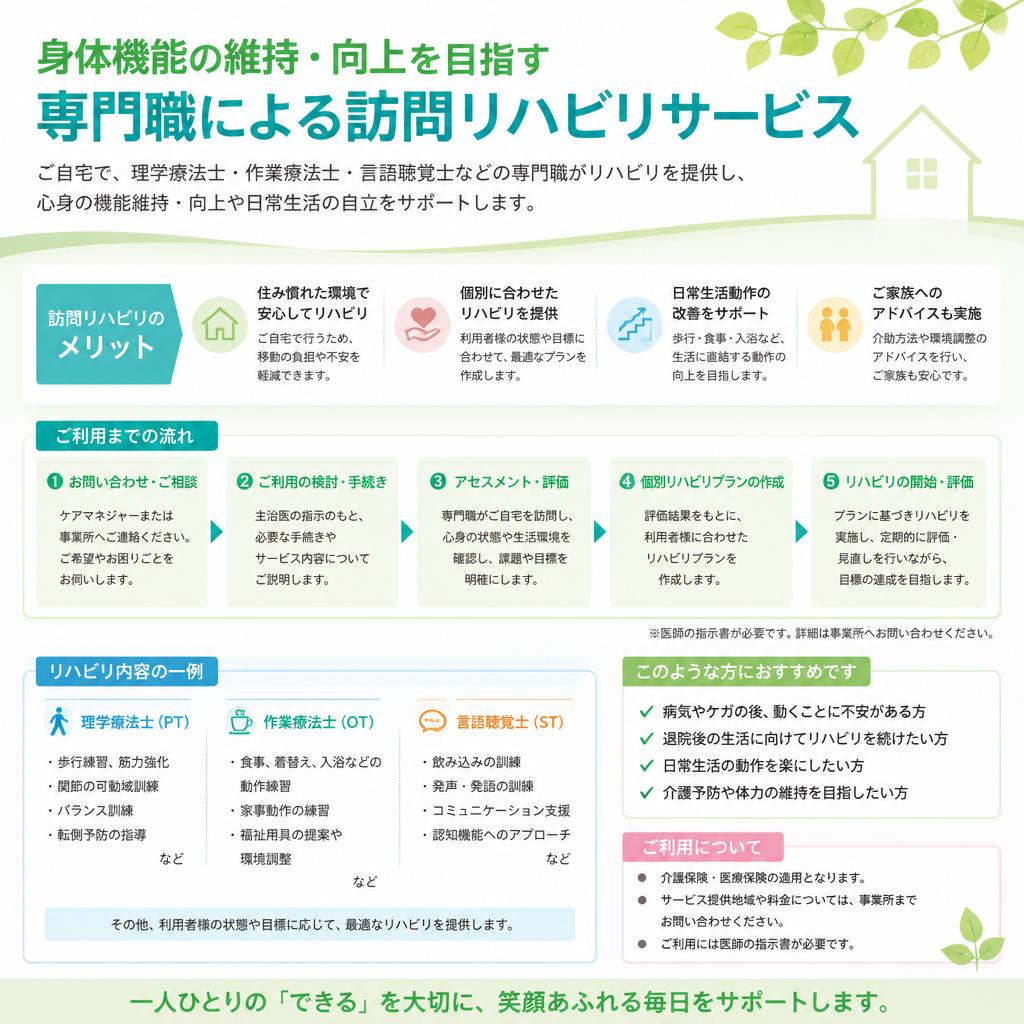 訪問リハビリの重要性