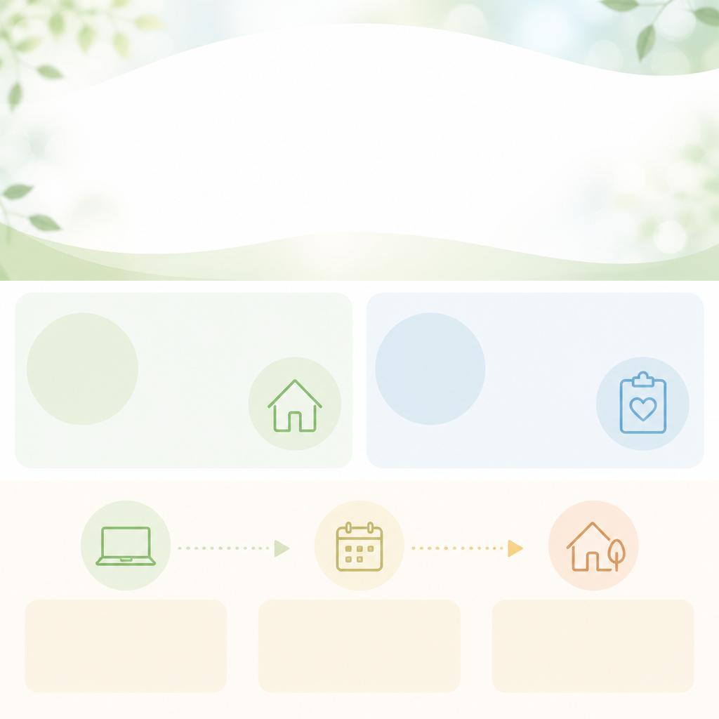 不安を和らげる無料体験訪問